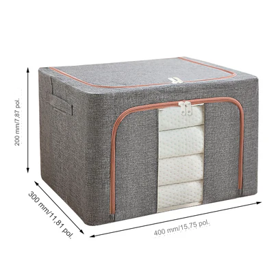 Organizador de Roupas Dobrável 24 L.
