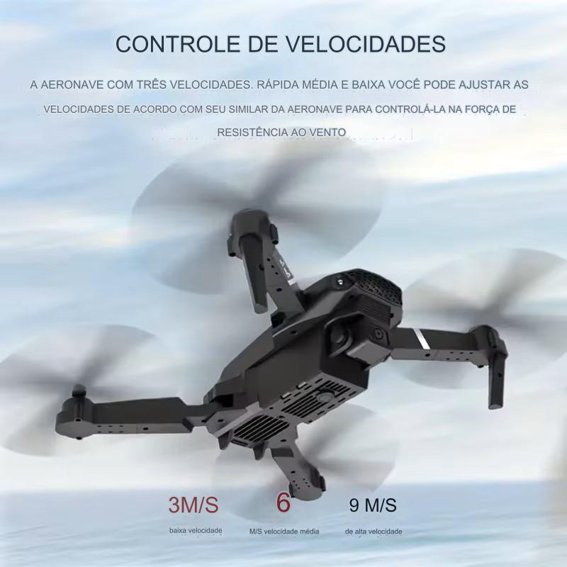 Drone Profissional Câmera Dupla HD WiFI