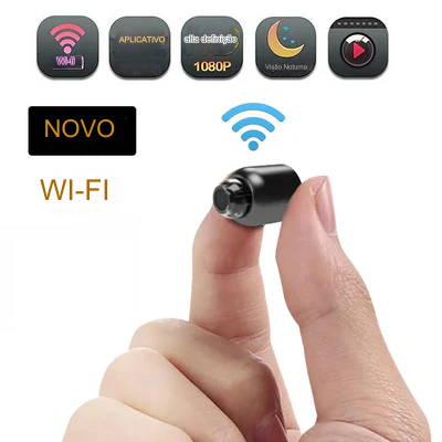 Mini Câmera WiFi HD.