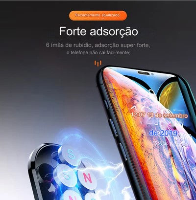 Suporte Magnético de Metal para Celular