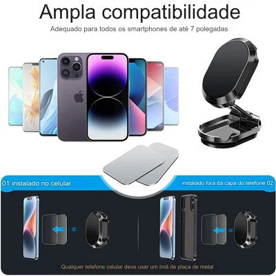 Suporte Magnético de Metal para Celular